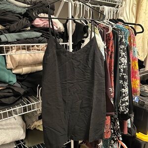 Rhythm Black Camisole Top